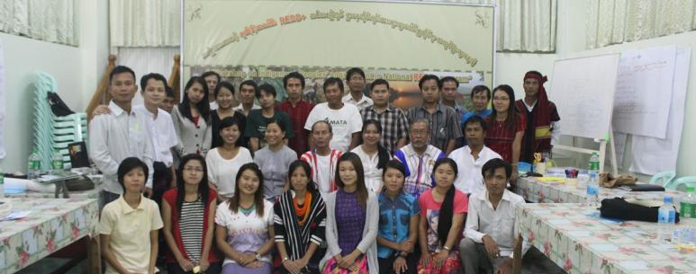 “Workshop on Indigenous Peoples’ engagement in National REDD+ program” held on 24-25 Sep, 2015 in Yangon