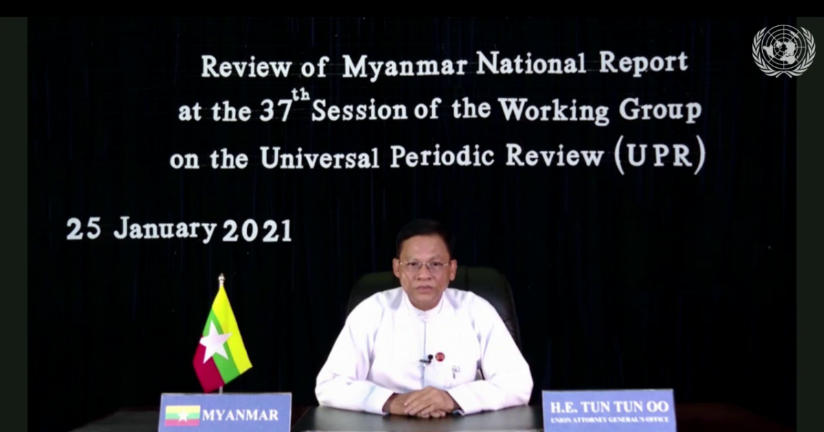 3rd Cycle Universal Periodic Review of Myanmar’s Human Rights Record ...